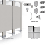 Bobrick DuraLineSeries 1082.67P Toilet Partitions